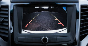 Autoradio double DIN avec caméra de recul