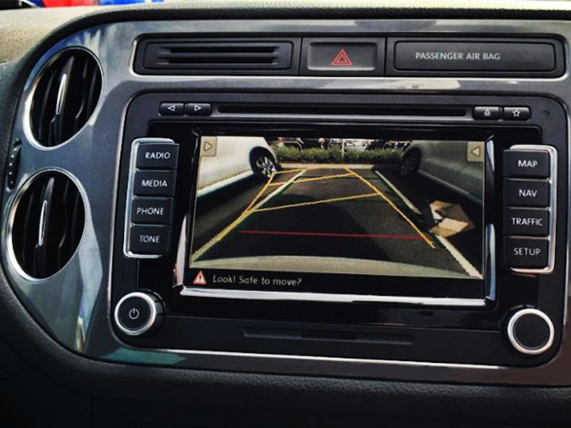 Autoradio double DIN avec caméra de recul