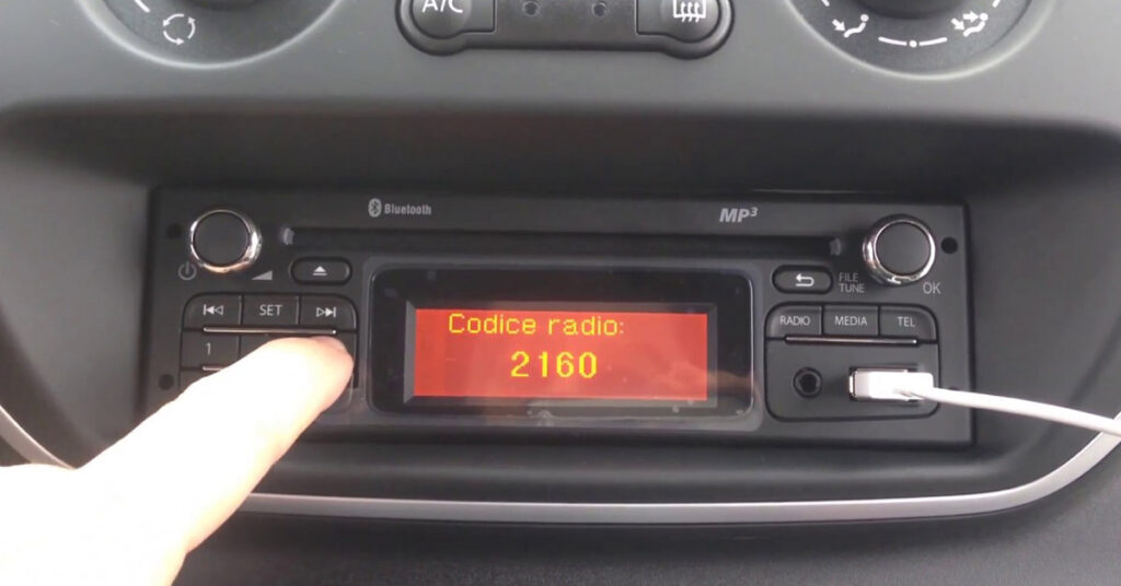 Code autoradio Renault Master