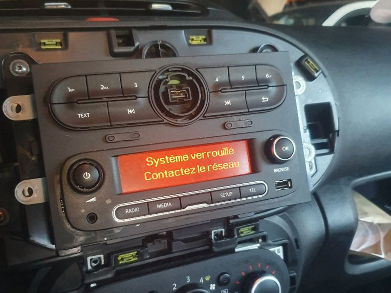 Code autoradio Twingo