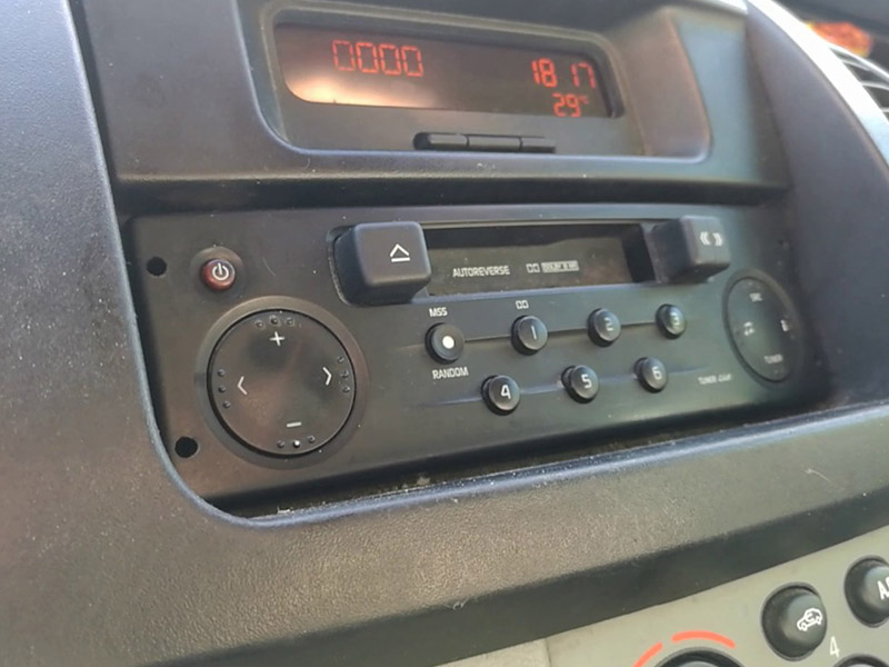 Code radio Renault Megane