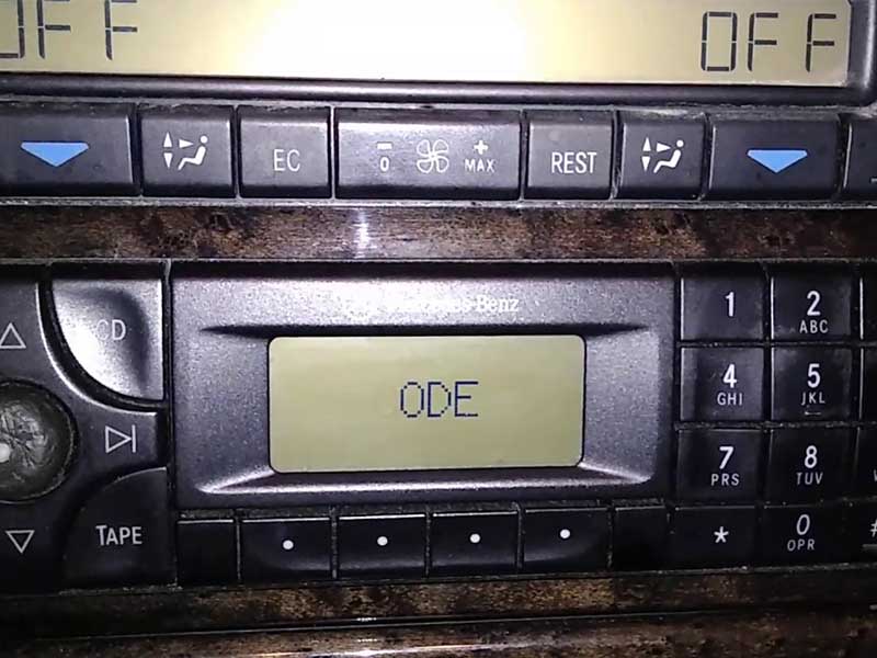 le code autoradio