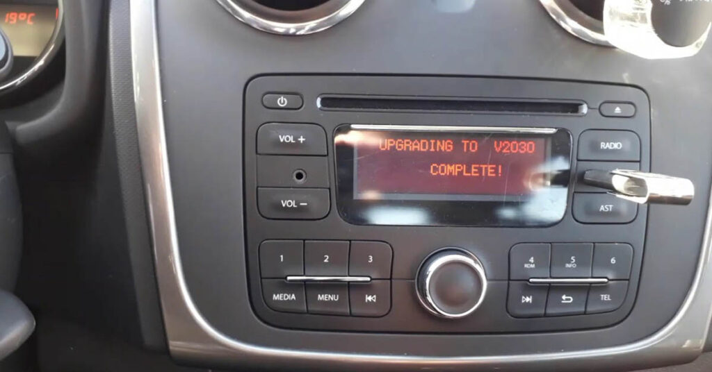 Code radio Dacia