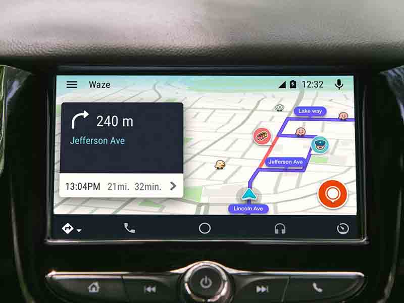 Waze sur Android Auto